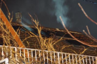 Schellbronn: Dachstuhlvollbrand in Schellbronn